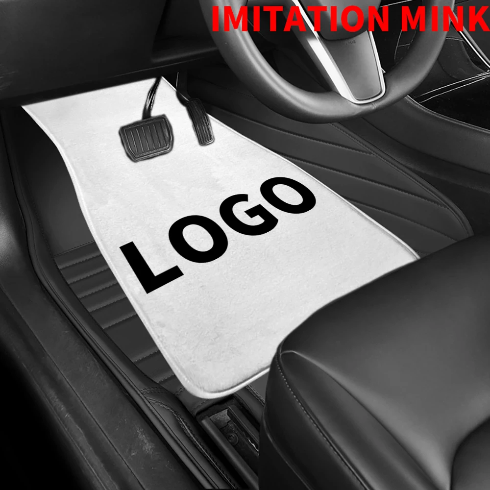 Car floor mat custom logo Non-slip luxury  Car Floor Mats For Car Decoration