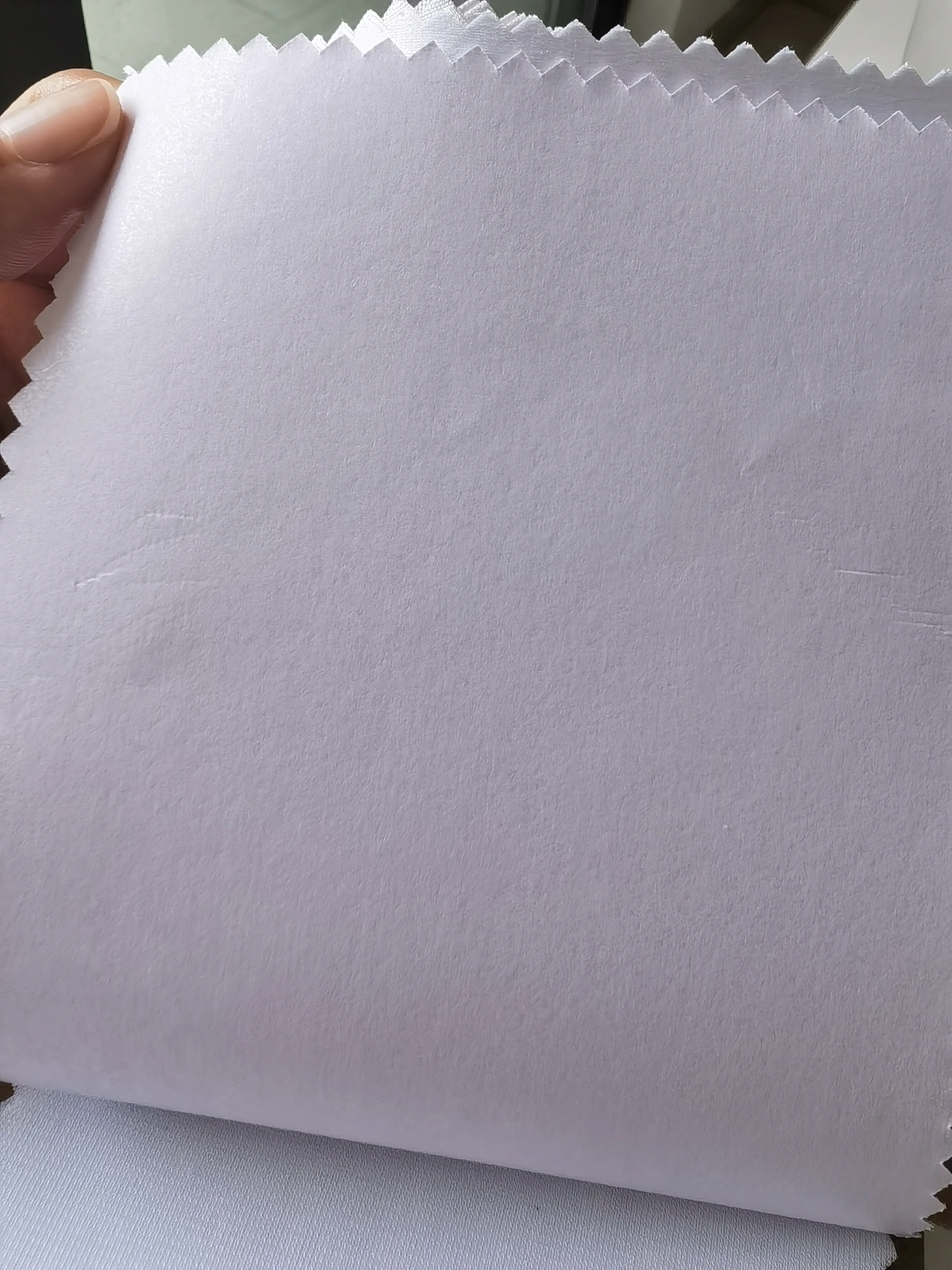 Wholesale Eco-Solvent Print 110g Flag fabric roll with paper liner, white Digital printing polyester Art Canvas Roll 1.27*50m