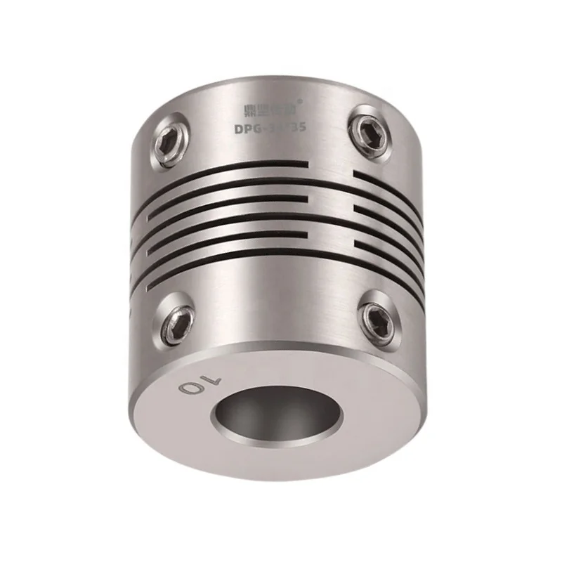 New Product DPG Flexible Stainless Steel Shaft Couplings Stainless Steel Shaft Couplings Stainless Steel  Parallel Wire Clamping