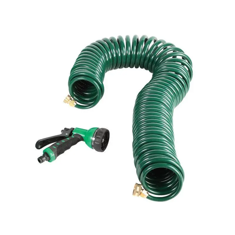Spiral Air Spring Coil Water Hose high pressure garden watering Coil spray Hose telescopic coil garden Water Hose