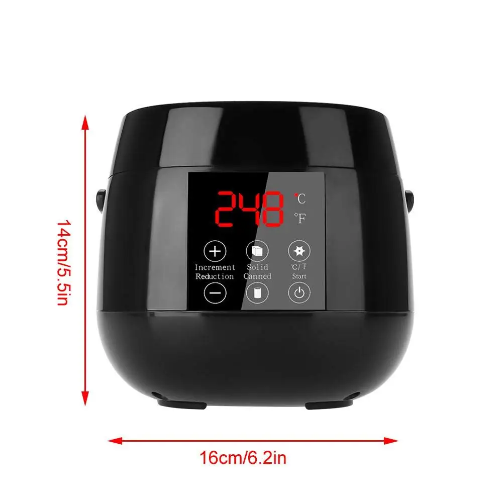 500Cc Newest Wax Heater Depilatory Wax Heater With Digital Screen Epilation Profesional Wax Melt Machine For Hair Removal