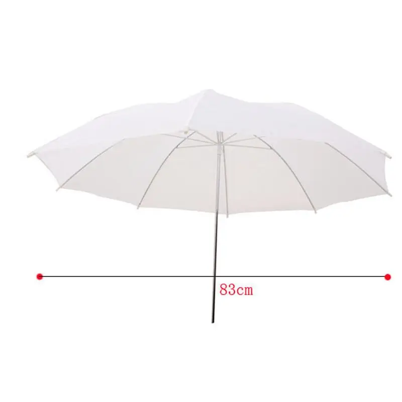33in 83cm Flash Translucent White Soft Umbrella Photo Studio Accessories