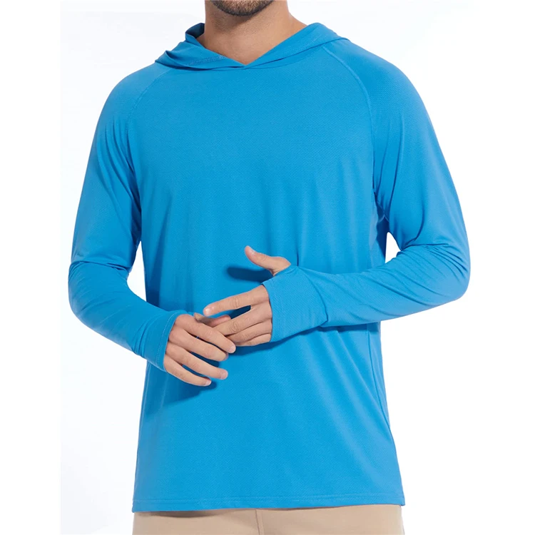 Высококачественная дизайнерская футболка Rash Guard с капюшоном Quick Dry UPF 50 + защитой