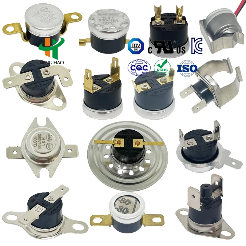 ksd301 bimetallic thermostat ksd201 thermal cut off switch ksd302 temperature switch ksd303 temperature controller 250V 10A 16A