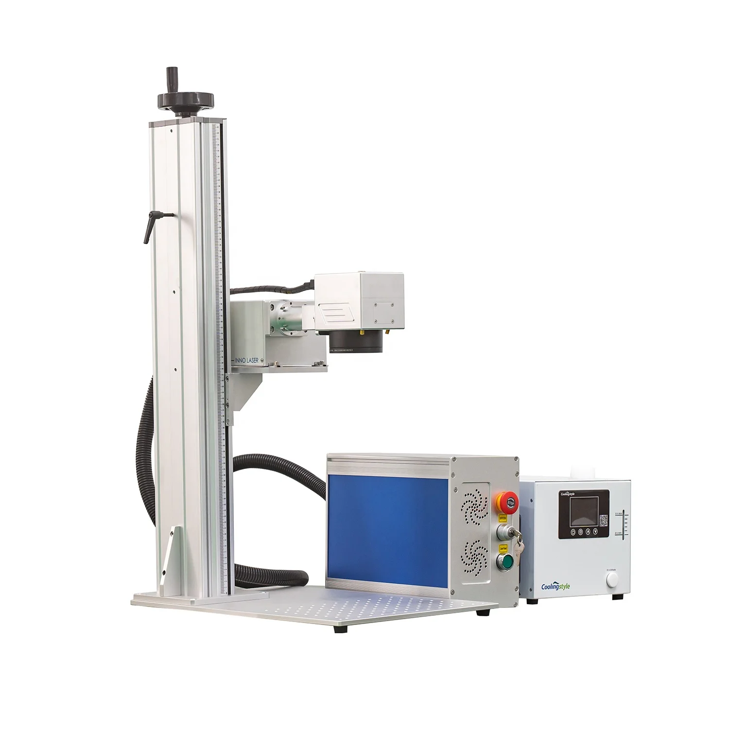 Professional level phone case glasses Perfume bottle Metal Plastic Leather  UV 3W 5W 355nm laser marking engraving machine