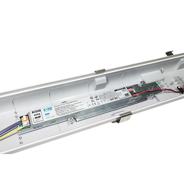 
130-150lm/w led vapor tight 5 year warranty vapor proof light fixture 
