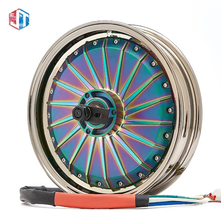YM MOTOR 13 Inch 72V 8000W High Torque  Dc Mid Drive Electric Scooter Brushless Hub Motor