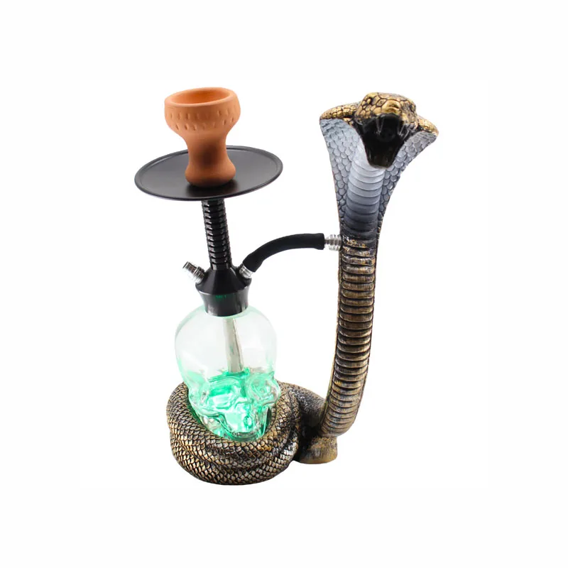 Hot sale Middle East style shisha snake hookah factory wholesale custom aluminum hookah