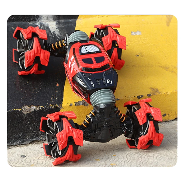 Дети RC Stunt автомобилей игрушки поворот максимальной скорости зондирования пульт дистанционного управления по радио 4WD 1/16 ручной воздушный насос жест Радиоуправляемый автомобиль