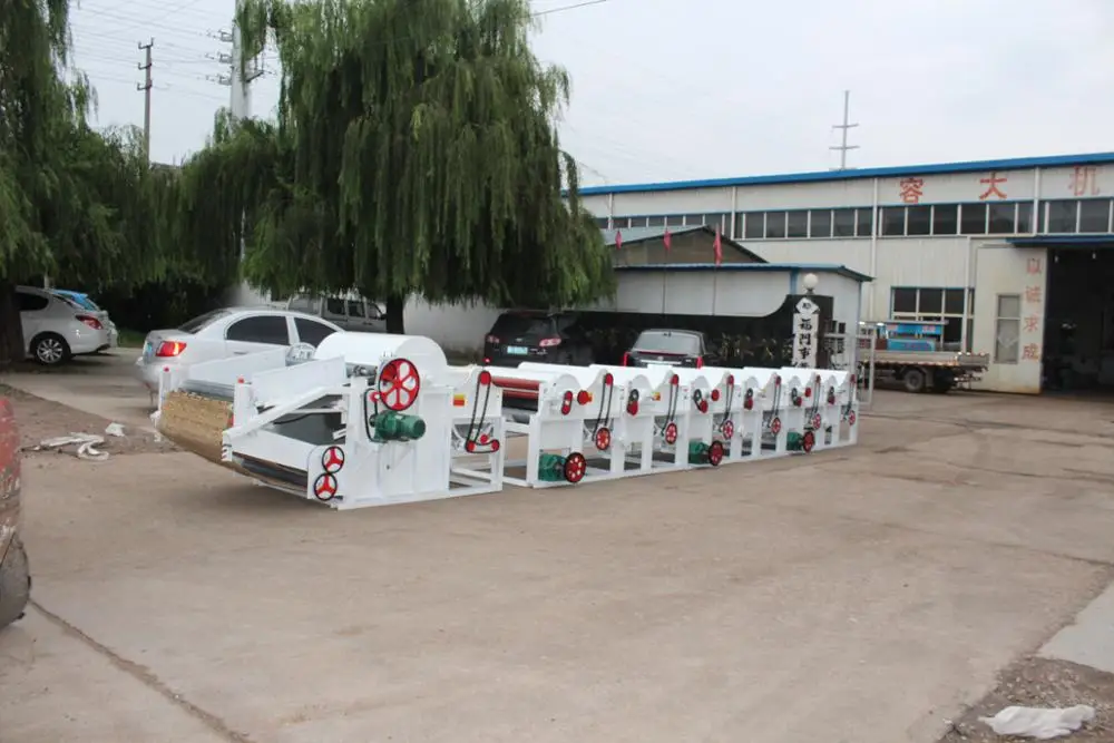 Открыватель и очиститель разнообразных отходов пряжи обрезки одежды в волокна производственная линия по Переработке