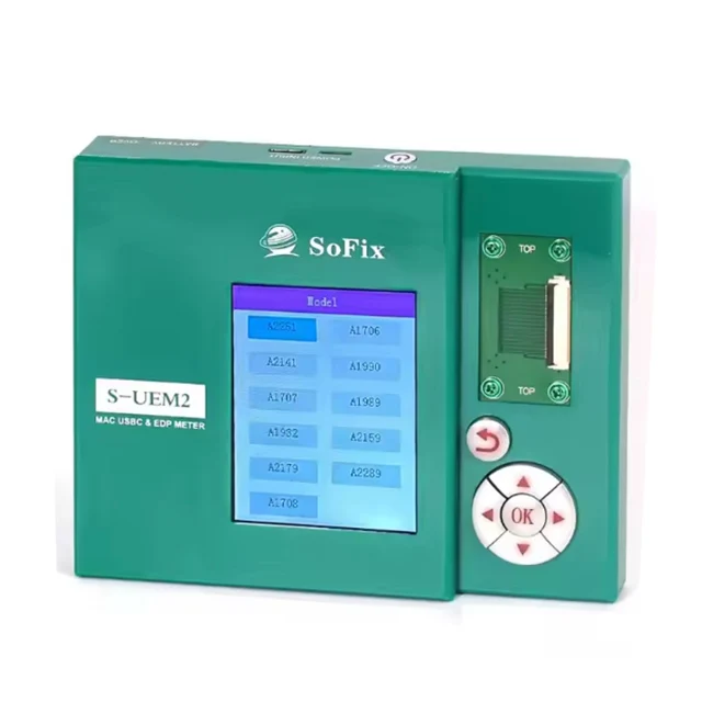S-UEM2 Motherboard with USB-C & EDP Interface Tester FACE Camera Detection Logic Board Screen Test Box Essential Repair Tools