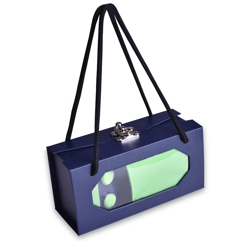 3 шт./компл. 8 см мужских галстуков платок с запонками Комплект сплошной цвет шеи галстук-бабочка высокое качество нагрудный подарочной коробкой