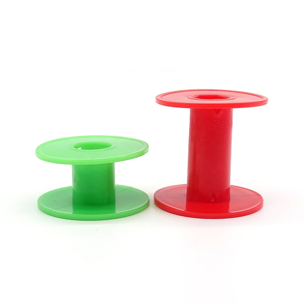 
Light Colorful Oem abs plastic empty spool bobbin Plastic Bobbin for Stainless Steel Wire 