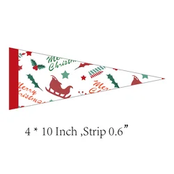 Top Sale high quality mall event custom sublimation felt pennant flag