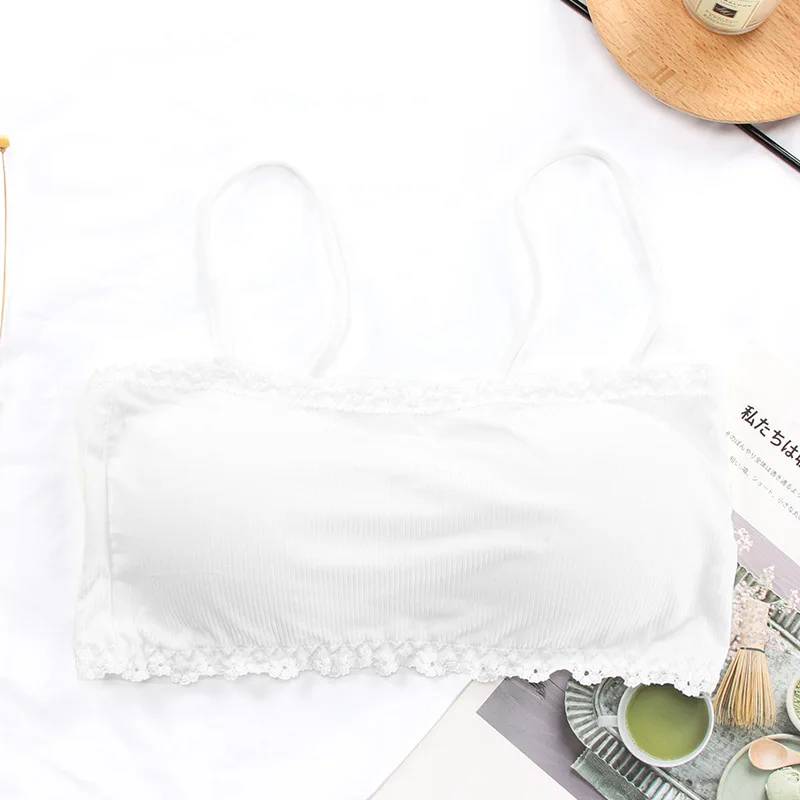 Обхват обхвата груди с тройным рядом пуговиц для девушек с защитой от проскальзывания груди без бретелек бесшовный жилет нижнее белье для женщин