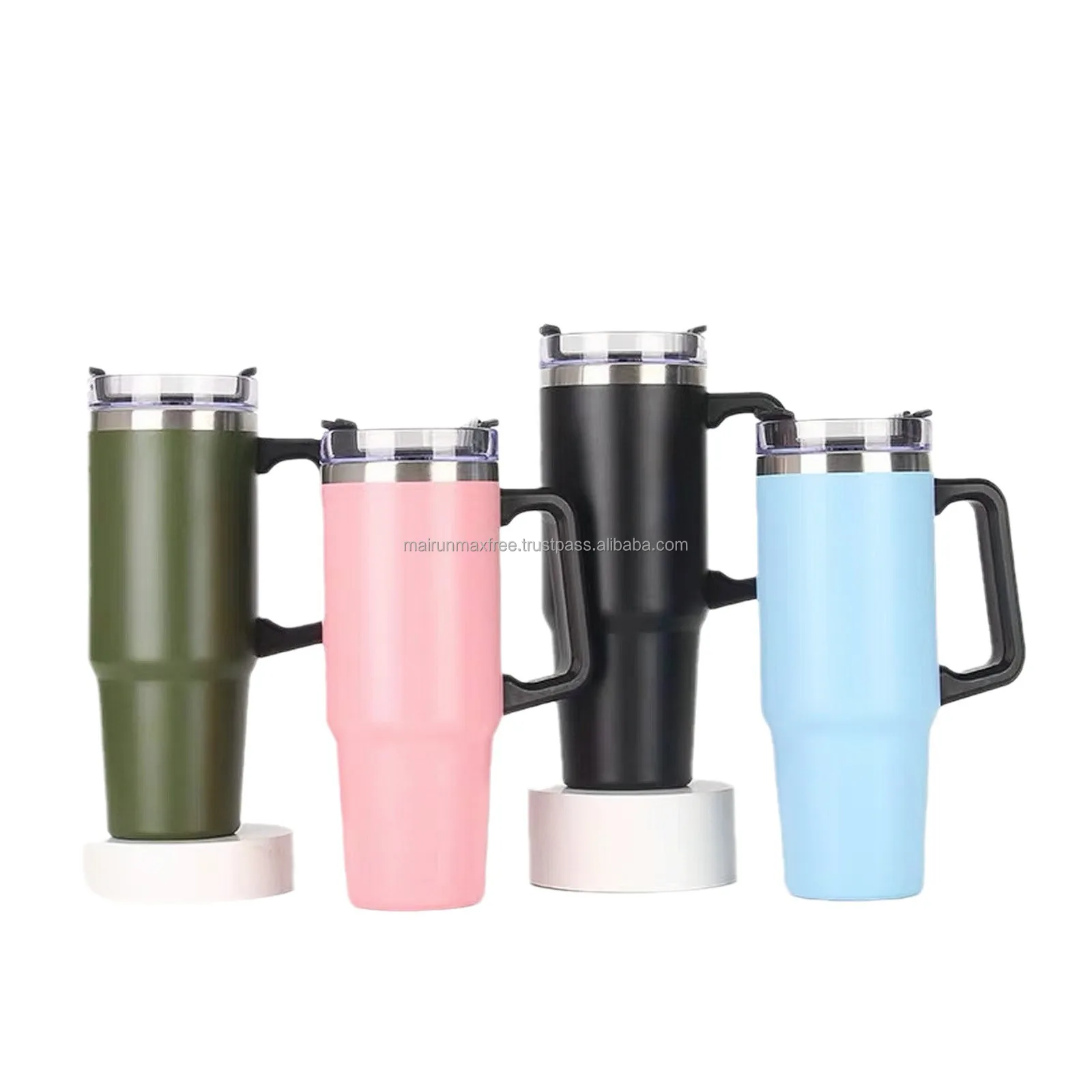 USA Warehouse 40oz H1.0  H2.0 Tumbler Flowstate Double Wall Stainless Steel Vacuum Insulated Travel Mugs With Handle