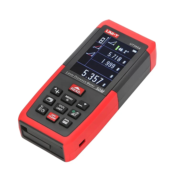 Профессиональный UNI-T UT395A 0 05 ~ 50 м растояний и объемов цифровой лазерный