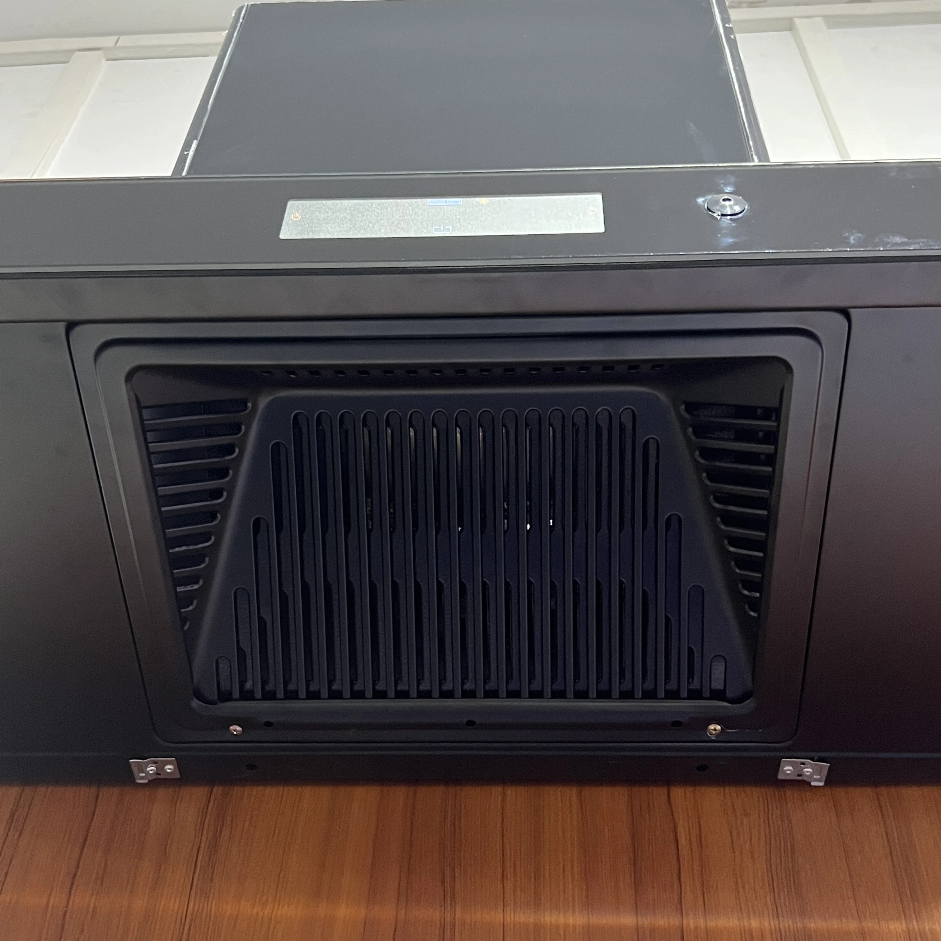 High Quality Cheap SS Wall Mounted Chimney kitchen hood exhaust fan  BLACK Light Metal OEM Cooker Hood Kitchen Hood