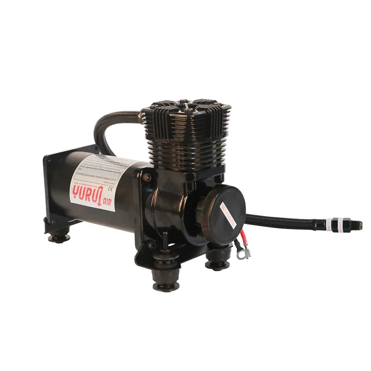 2022  low noise air ride pump 12V  suspension compressor 200 PSI air lift compressor with air filter