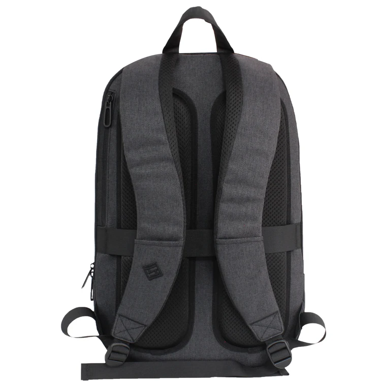 New twill business backpack travel duffel laptop backpack bag for man
