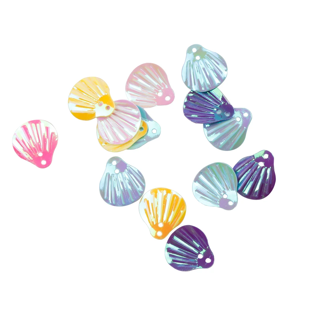 30 шт. в виде ракушки в форме сердца пластиковый лист флэш-лопатками мушек стример сверкающих аттрактор рыболовная ложка хвост аксессуары