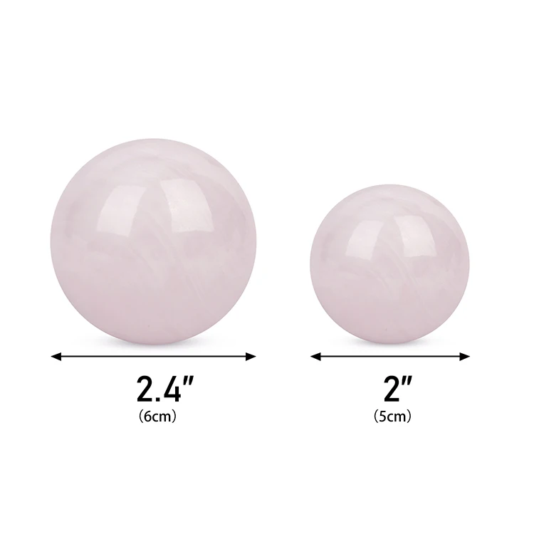 High Quality Natural Large Pink Afghanistan Jade Crystal Gemstone Spheres Round Sphere