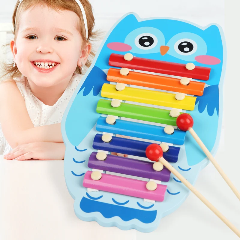 Funny Baby Learning Toys Xylophone Animal Toy Piano Musical Instrument Baby Toys Musical Instruments Kids Xylophones For Sale
