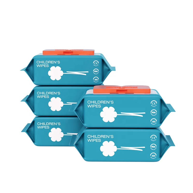 Детские влажные салфетки для лица