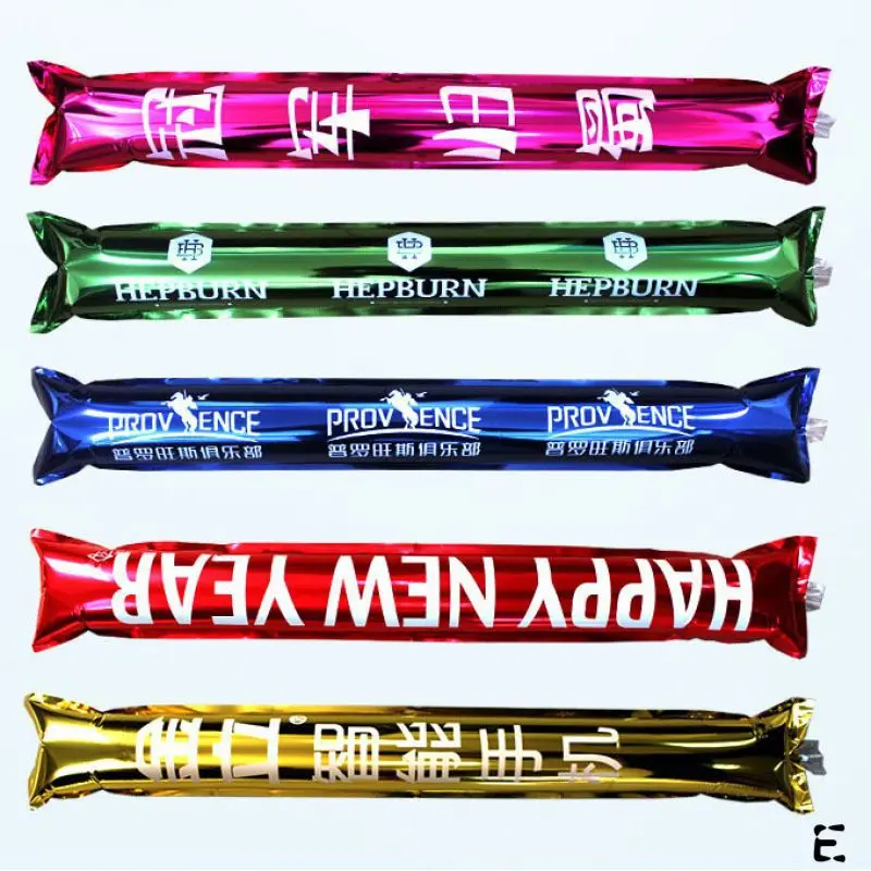 Оптовая продажа надувная фольга Bam Thunder Sticks шумогенератор с индивидуальным логотипом