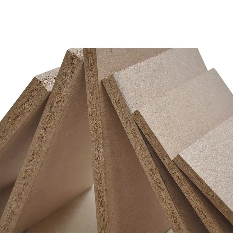 15mm Melamine Particle Board High Gloss Wood Fiber Material Particle Panel E0 E1 Fsc Certification For Interior Wardrobe