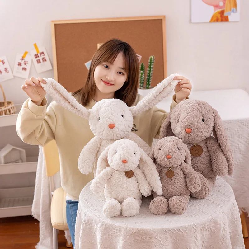 Hot Selling Cute Plush Toy Floppy Eared Bouncy Bunny Soft and Huggable Stuffed Animal Perfect Gift for Kids and Collectors
