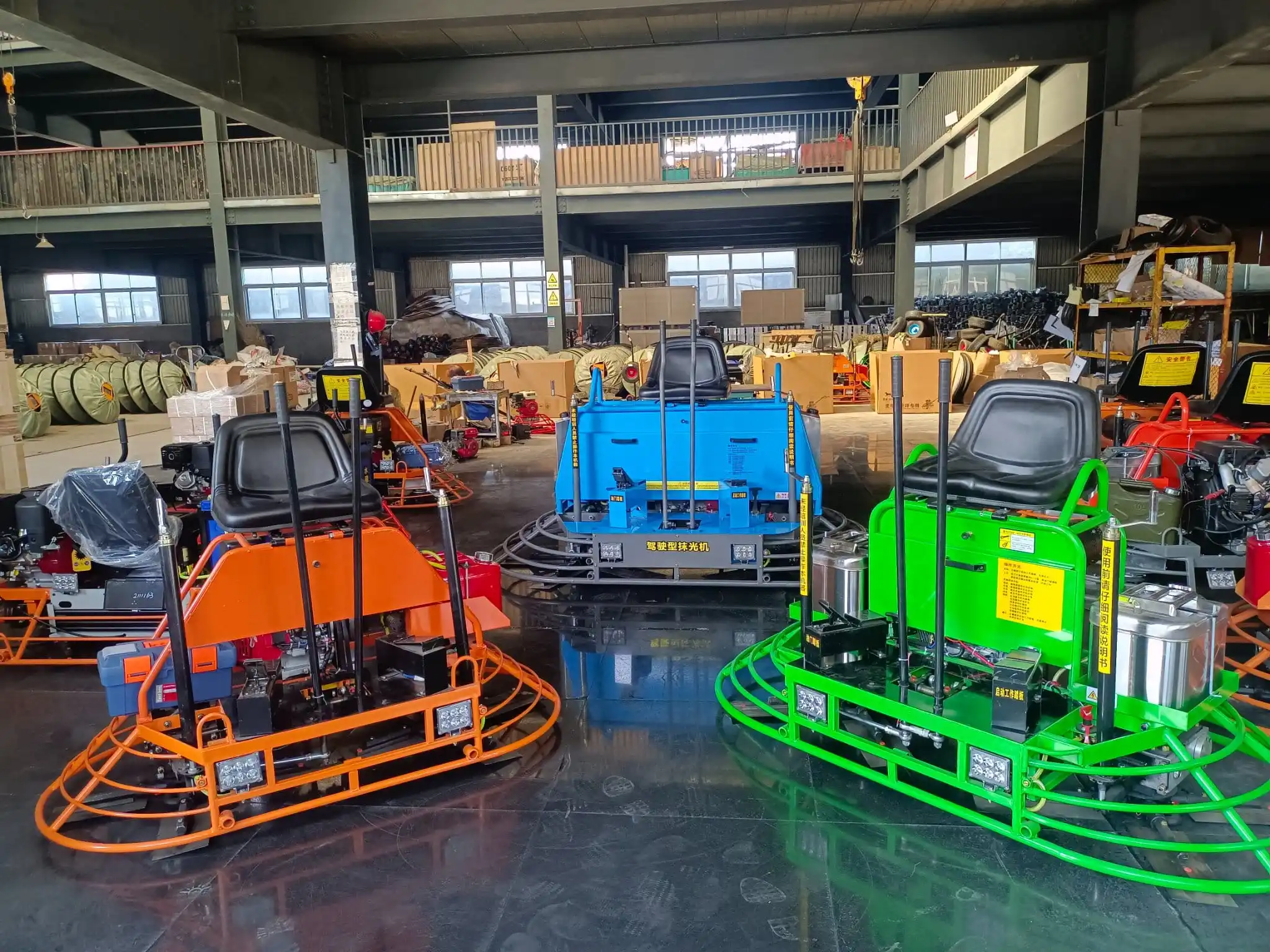 Wholesale Price Lifan Power Float Machine Concrete Finishing Ride On Concrete Power Trowel With Gasoline Engine