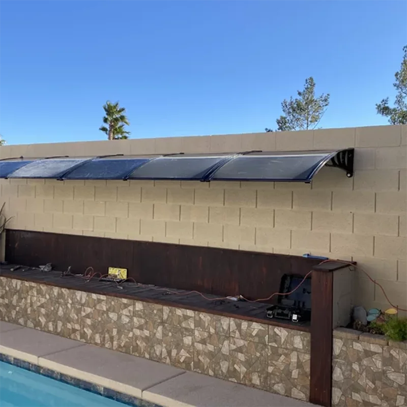 Cheap and cost-effective screws for polycarbonate  awning