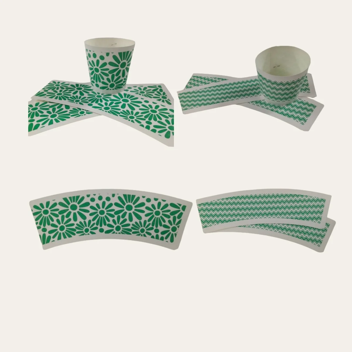 Hot selling disposable 100% biodegradable hot double wall coffee cup Paper Cup Fan Raw Material Pe Coated For Paper Cup