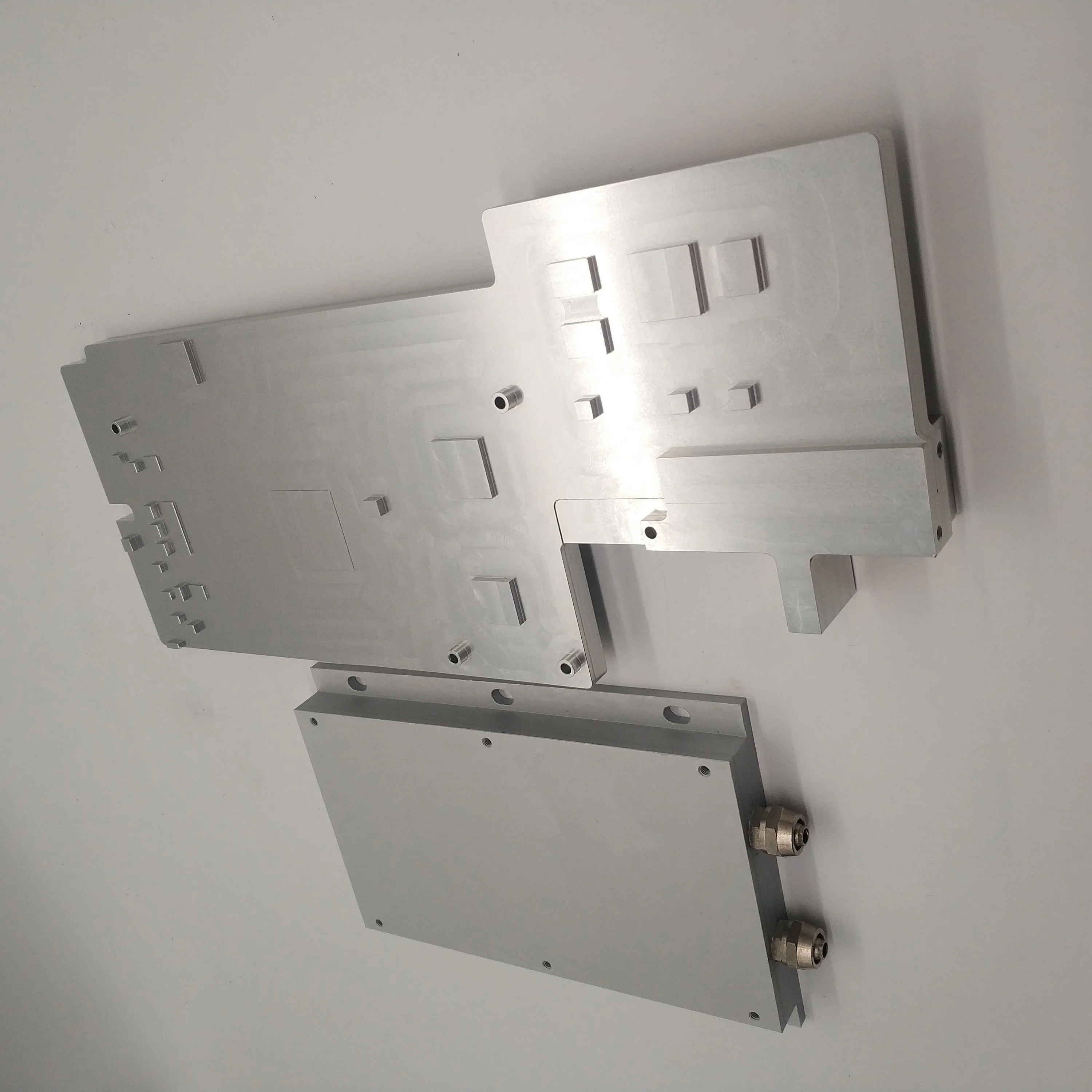 Heat transfer Vacuum Brazed Thermoelectric Water Cold Cooling Plate