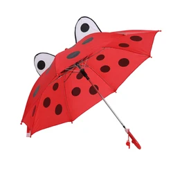 Cute animal children umbrella with automatic handle custom made design available