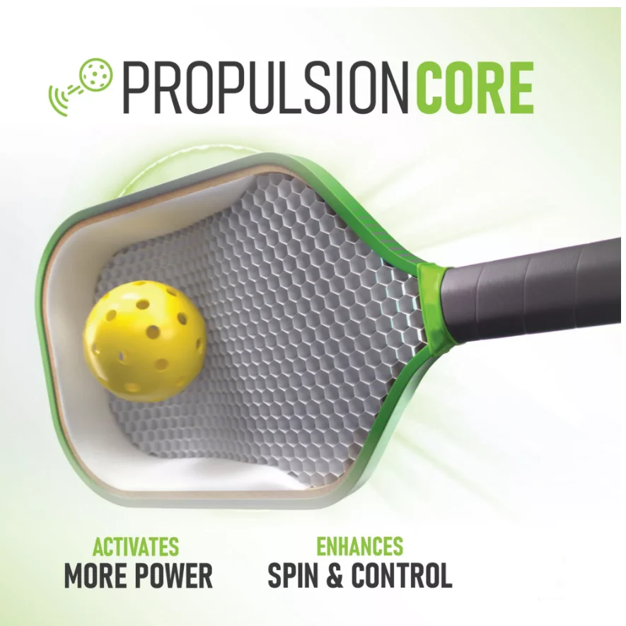 16mm Gen3 Paddle Propulsion Core Technology HONEYCOMB CORE+VIBRATION DAMPENING FOAM Thermoform Pickleball Paddle Explosive Power