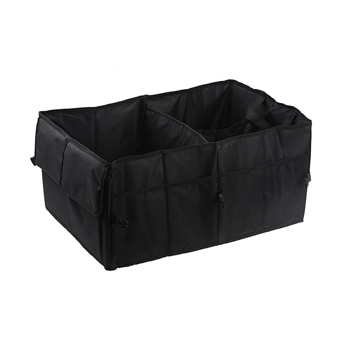 Wholesale multipurpose polyester portable sedan storage bag car trunk organizer
