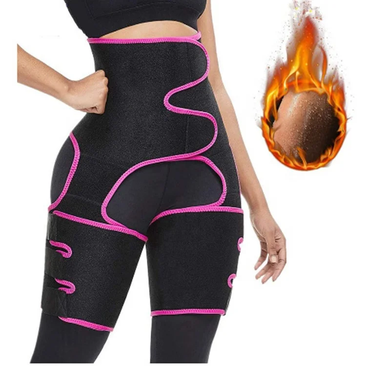 
Custom Fitness Sport High Waist Neoprene Slimming booty lifter Leg Shapers Women Waist Trainer corsets shapewear 