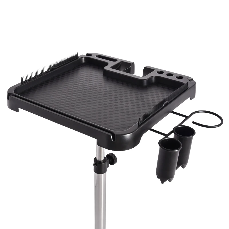 Wholesale Barber Beauty Stylist Folding Stand Suit Case Holder Dressing Hair Salon Trolly Cart Custom Hair Extensions Trolleys