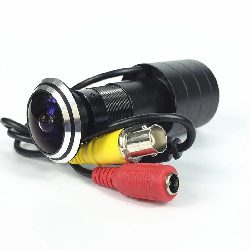 ahd cvbs mini door eye hole peephole video camera