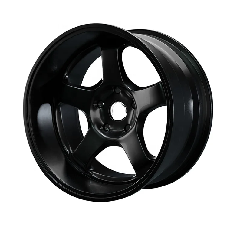 Hot selling  15*7 wheel rim 4*100 five spoke wheels  car rims