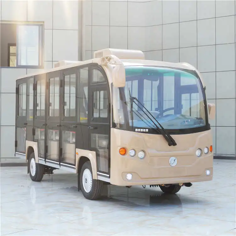
14 Seater Electric Scenic Bus With Door 