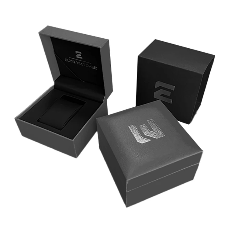 New Product PU Leather Gift Wrap Box For Watch Luxury Custom Logo Watch Box