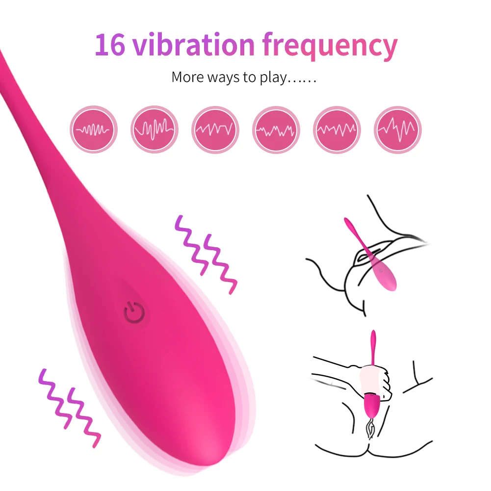 
LEVETT Mignon Women Sex Toys Smart & Electric Kegel Ball with Magnetic Charger Remote-controlled Vibrator Sex Toy 
