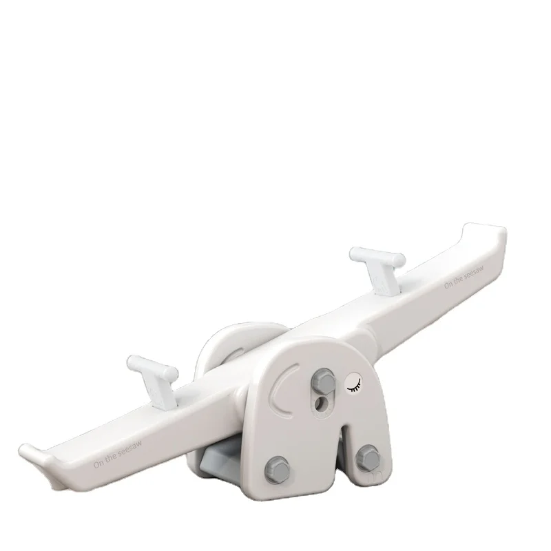 
Kindergarten kids ride on toy toddlers game play animal design playground aircraft seesaw indoor kids seesaw 