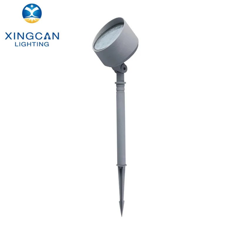 Outdoor led spike garden lamp 4.5W 6w 7 watt 304 Stainless Steel grass Garden Spotlight for Yard Decoration