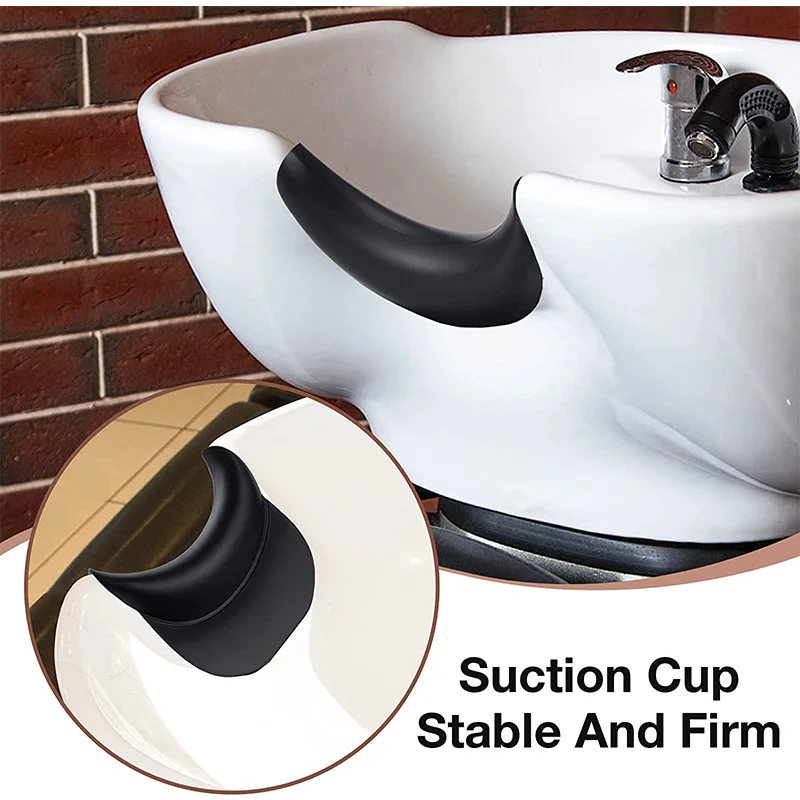 Silicone Salon Neck Rest Cushion Shampoo Bowl Neck Pillow Hair Salon Washing Sink Basin Tool