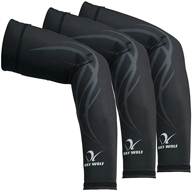 Custom Polyester Arm Sleeves UPF 50+ Sun Protection with Quick Dry and Breathable Features Cooling Effect Perfect Elasticity