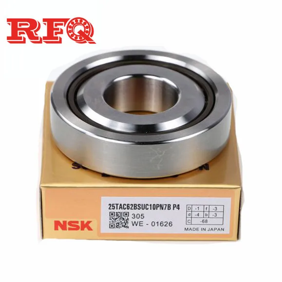 
Precision NSK Ball Screw Angular Contact Ball Bearing 70BNR10H 70BER10H 